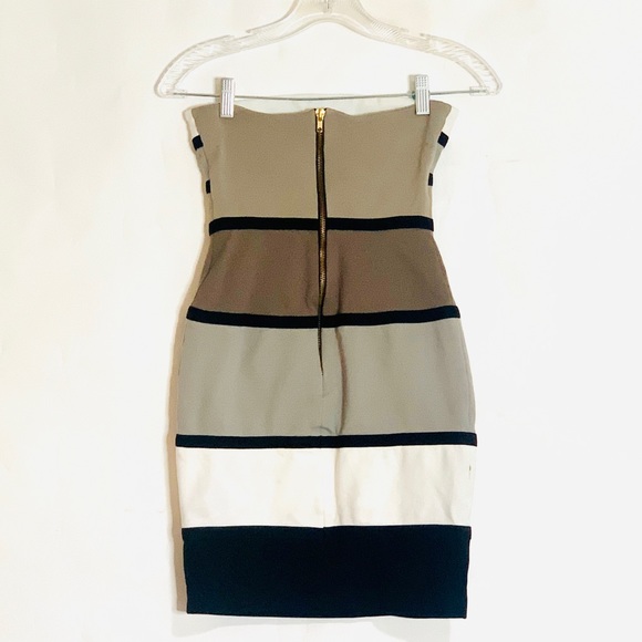 River Island Bondage Strapless Dress - Picture 2 of 4